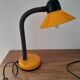 Desk lamp yellow-orange and black Made in France