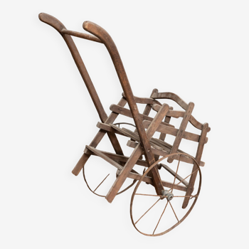 Children's dog cart 1900 ironwork