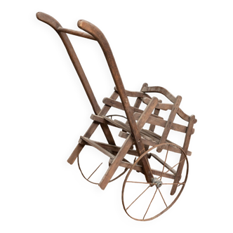 Children's dog cart 1900 ironwork