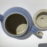 Parma art deco corrugated stoneware teapot 4/6 cups