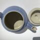 Parma art deco corrugated stoneware teapot 4/6 cups