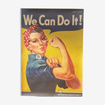 Affiche publicitaire We Can Do It