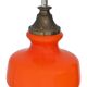 Suspension in orange opaline from the 1960s.