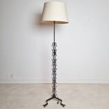 Brutalist floor lamp