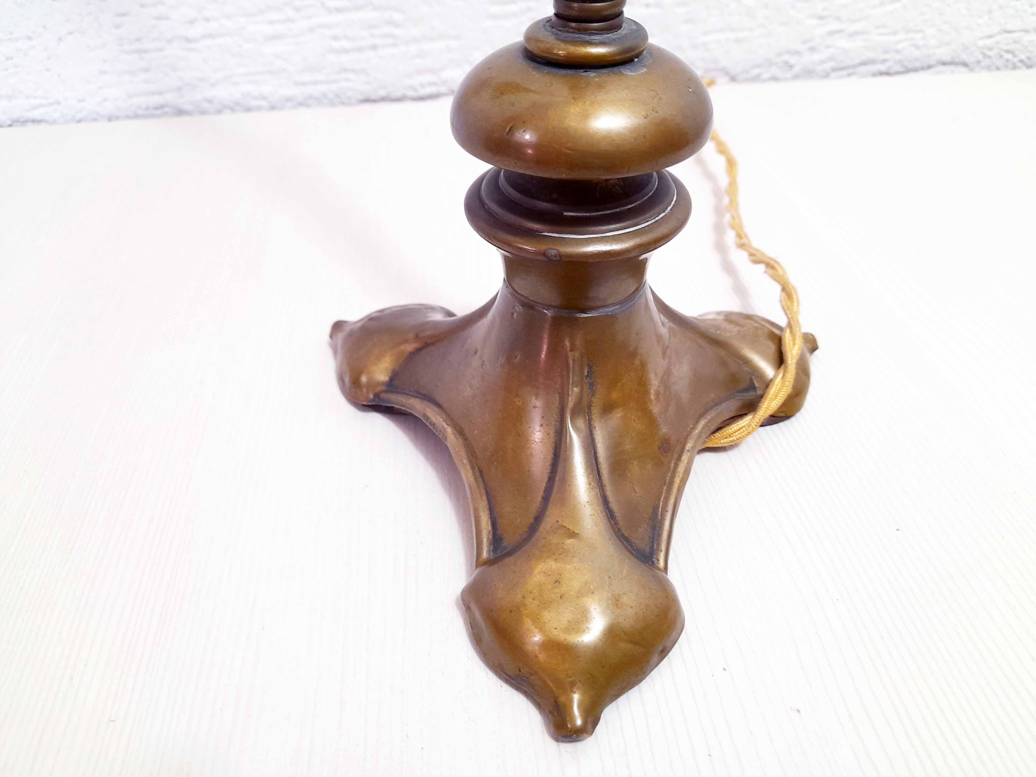 Lampe "coquillage" Art Nouveau