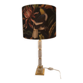 Lampe de table avec base en cristal