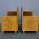 Ensemble de deux tables de chevet Art Déco Tchécoslovaquie, années 1939