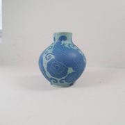 Art Deco Vase Grand Gustavsberg Sgraffito Josef Ekberg, Sweden, 1922