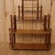 Wooden wall shelf