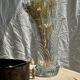Vase en verre à décor géométrique