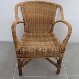 Rattan children's chair