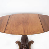 Side table with extensions in mahogany from around the 1890s