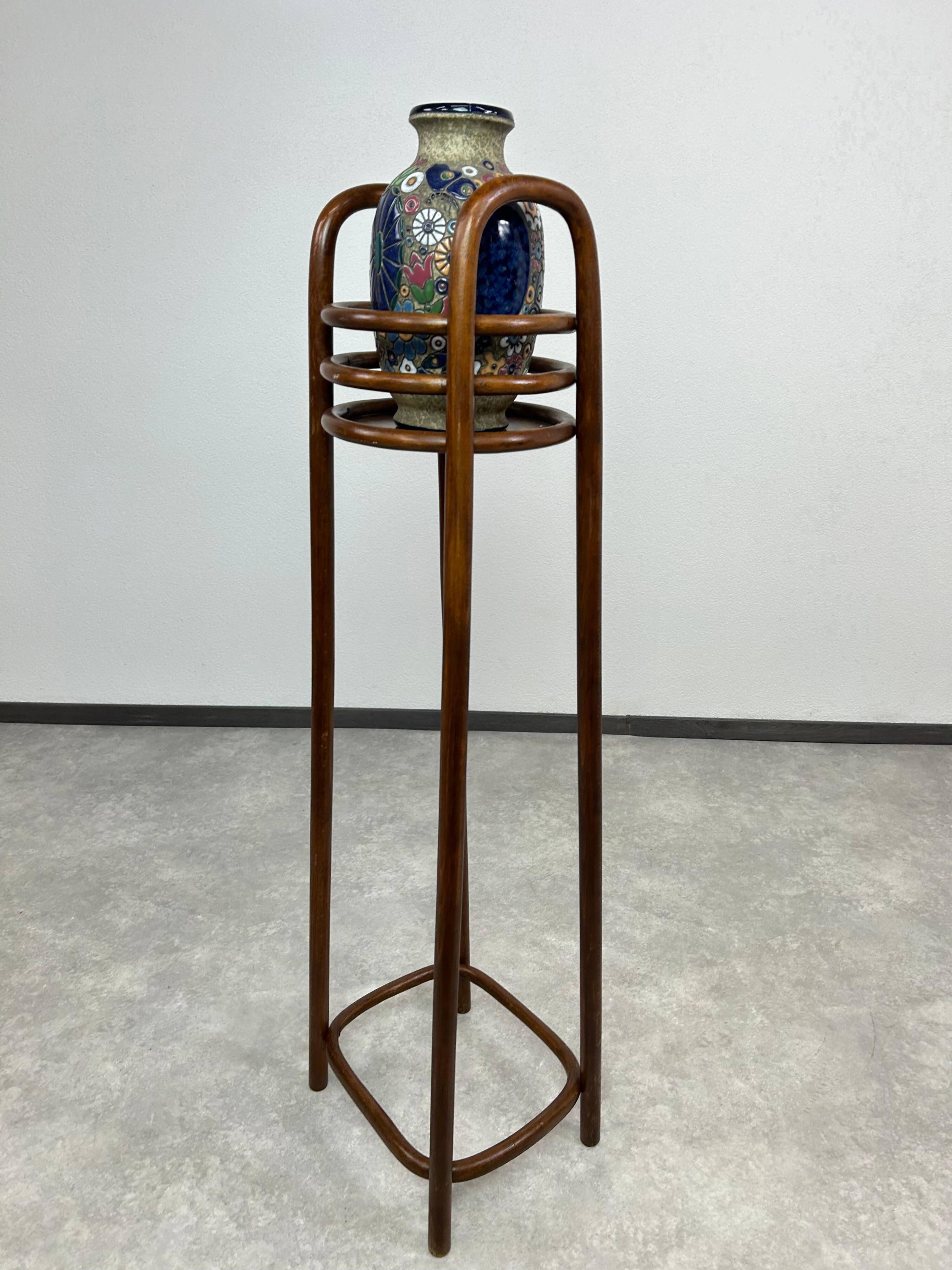 Secession stool no. 1009 attributed to Otto Wagner for J&J Kohn.