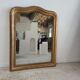 Louis Philippe gilded mirror with gendarme hat nineteenth H:130cm