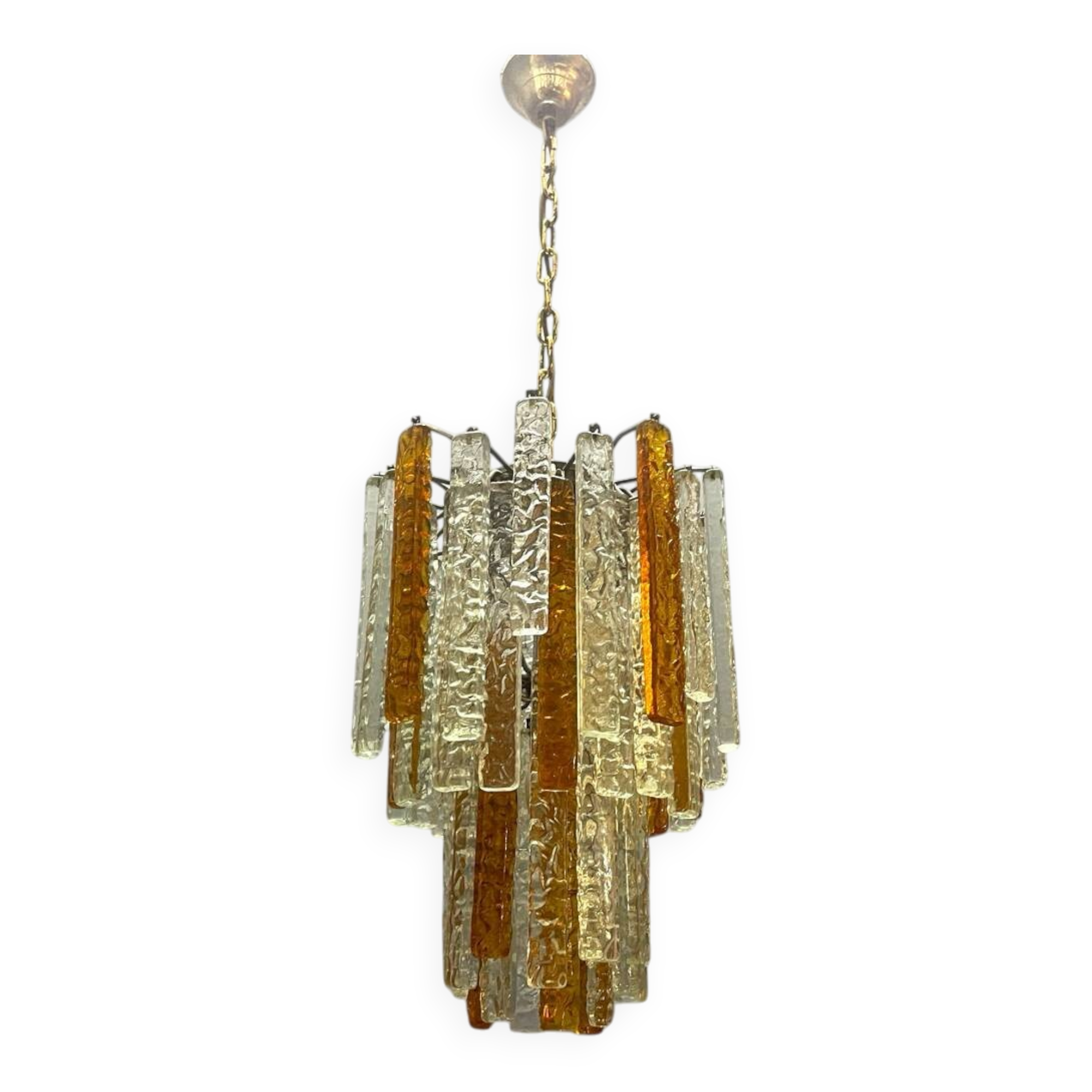 Murano Glass Chandelier by Toni Zuccheri 
