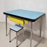 Two-tone formica table