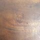Dessert table from the 1930s fold in oak stamped dimension: height -66cm- width -54cm-