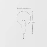 Ping Pong Wall Lamp by Masanori Umeda for iGuzzini 1979