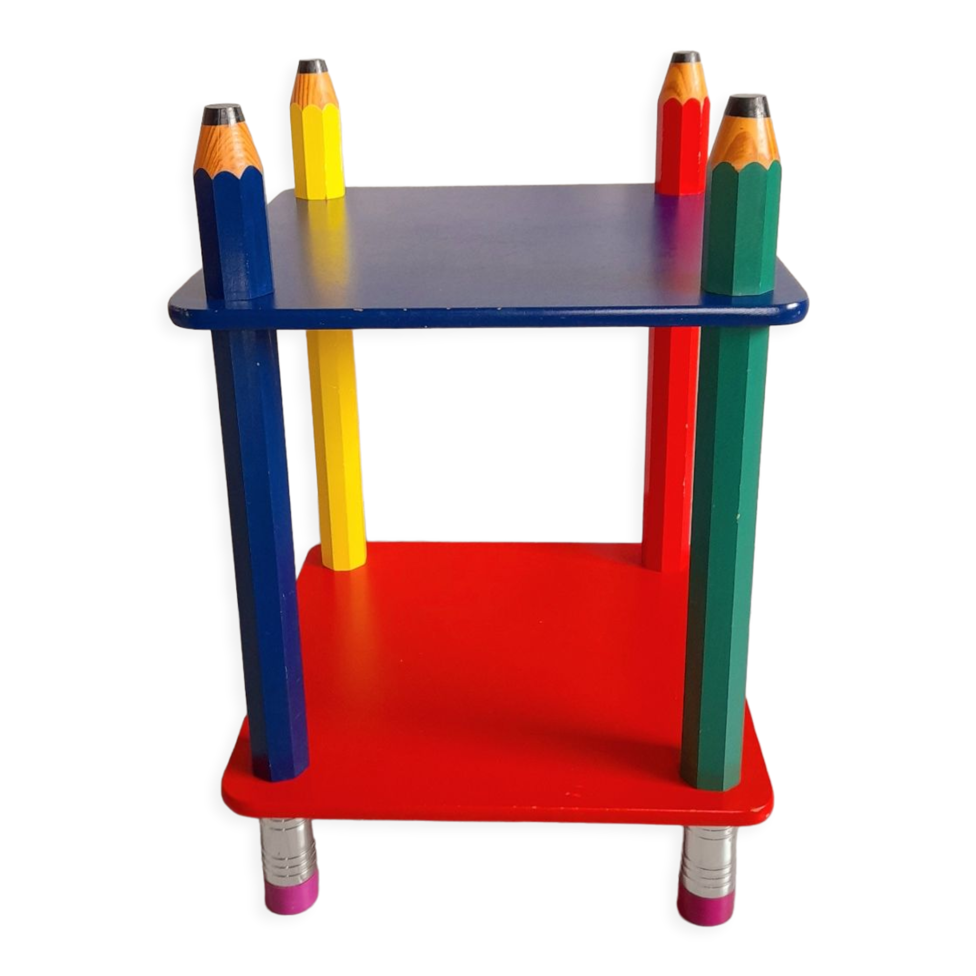 Bedside table pencils Pierre Sala 80s