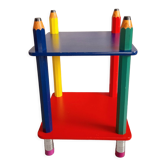 Bedside table pencils Pierre Sala 80s