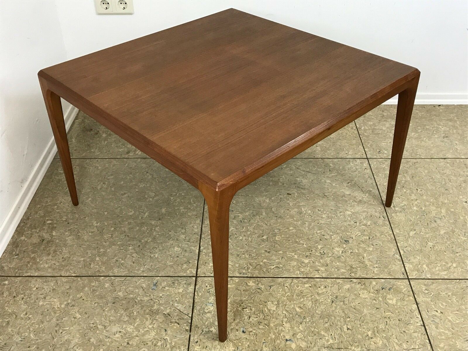 Teak coffee table by Johannes Andersen for Silkeborg 60/70