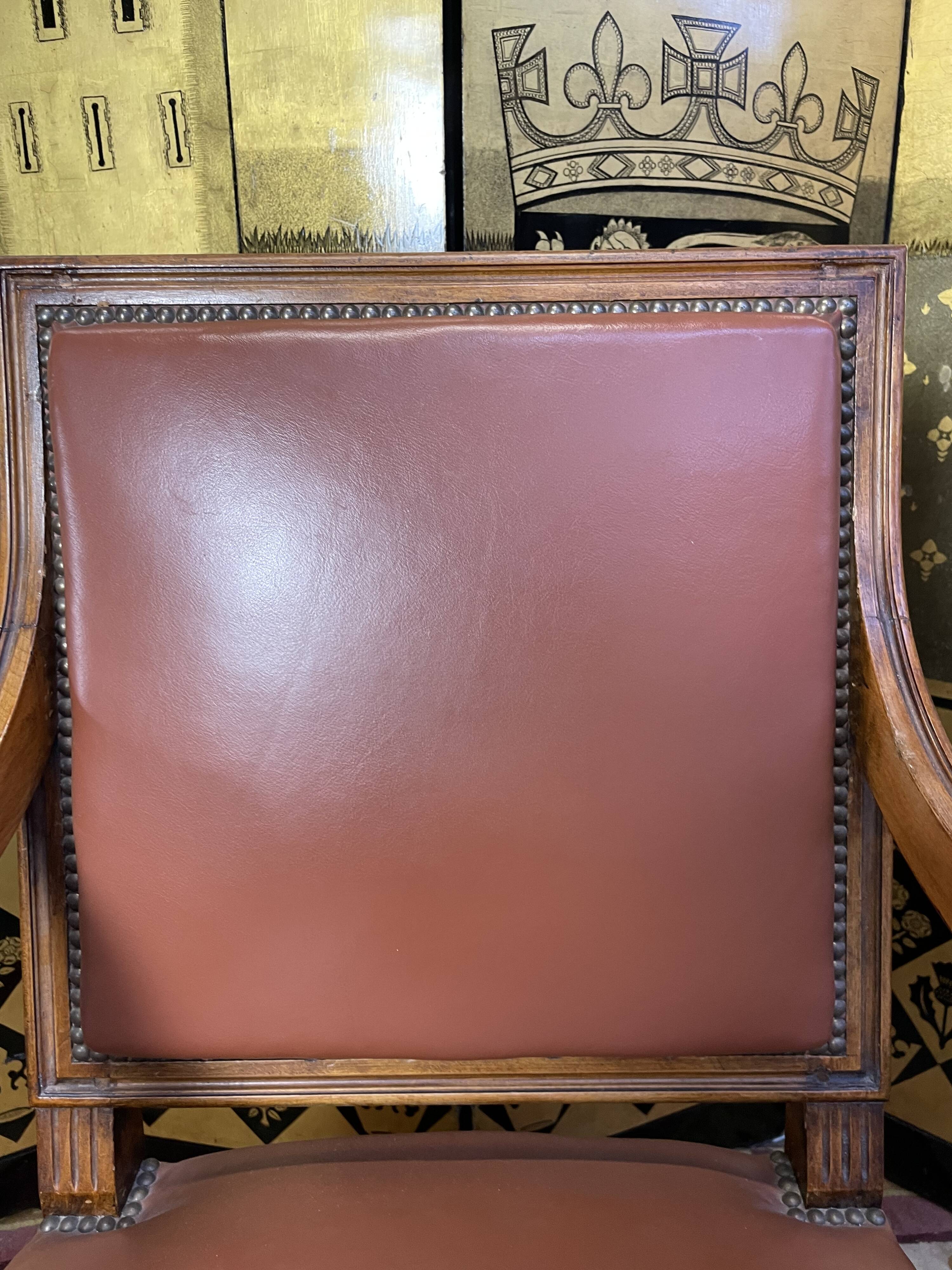 Louis XVI style office chair