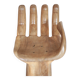 Pair of wooden chairs in the shape of a hand, wooden bar stool, wooden chair, chair.
