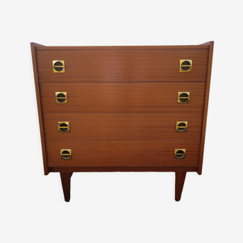 Scandinavian chest of drawers 4 drawers