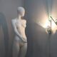 Artemide Icaro wall sconces Carlo Forcolini post-modern design 1980s