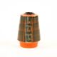 Ceramic vase, German design, 1970s, made in West Germany
