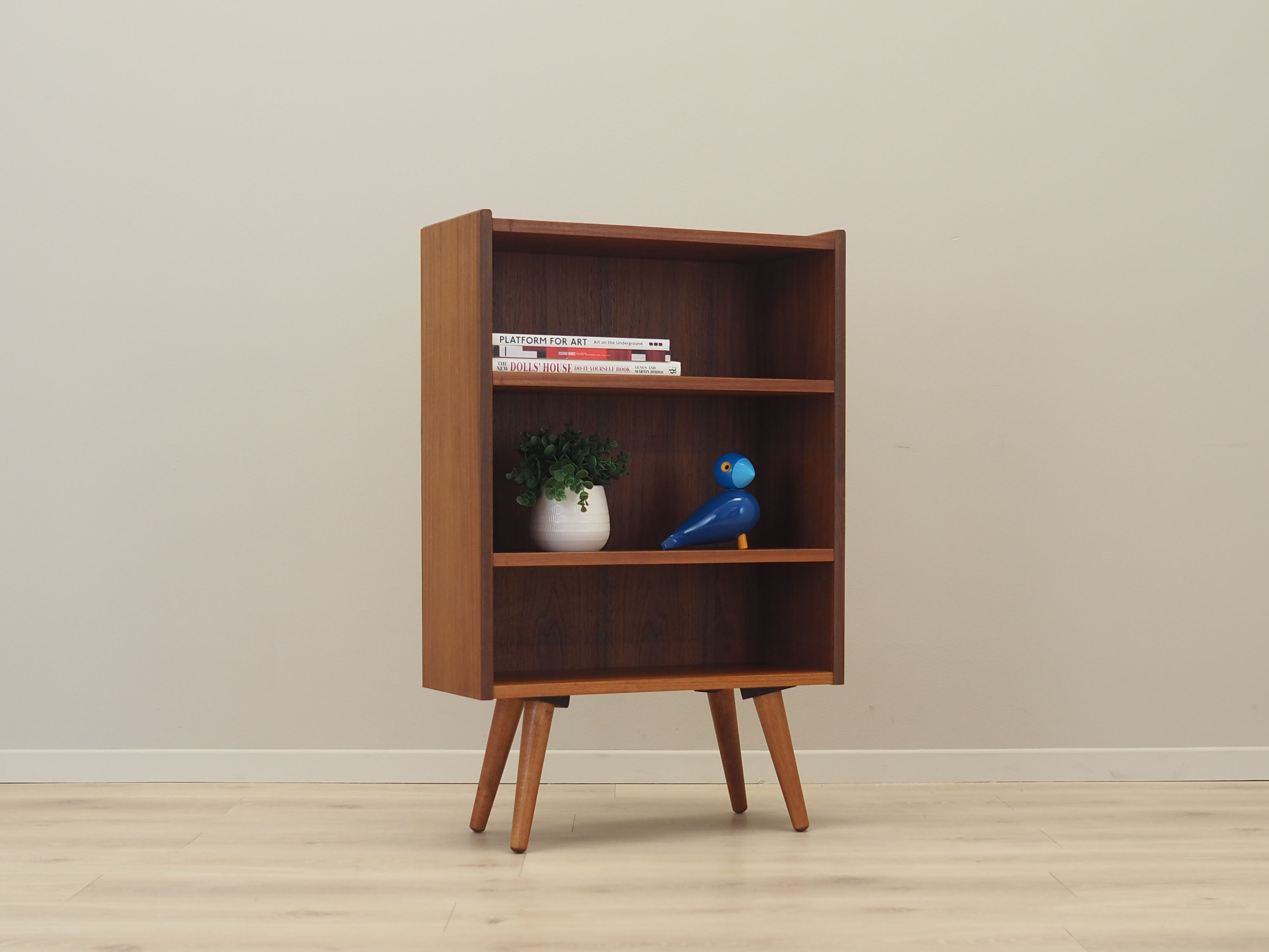 Teak bookcase, Danish design, 1970s, production: Denmark