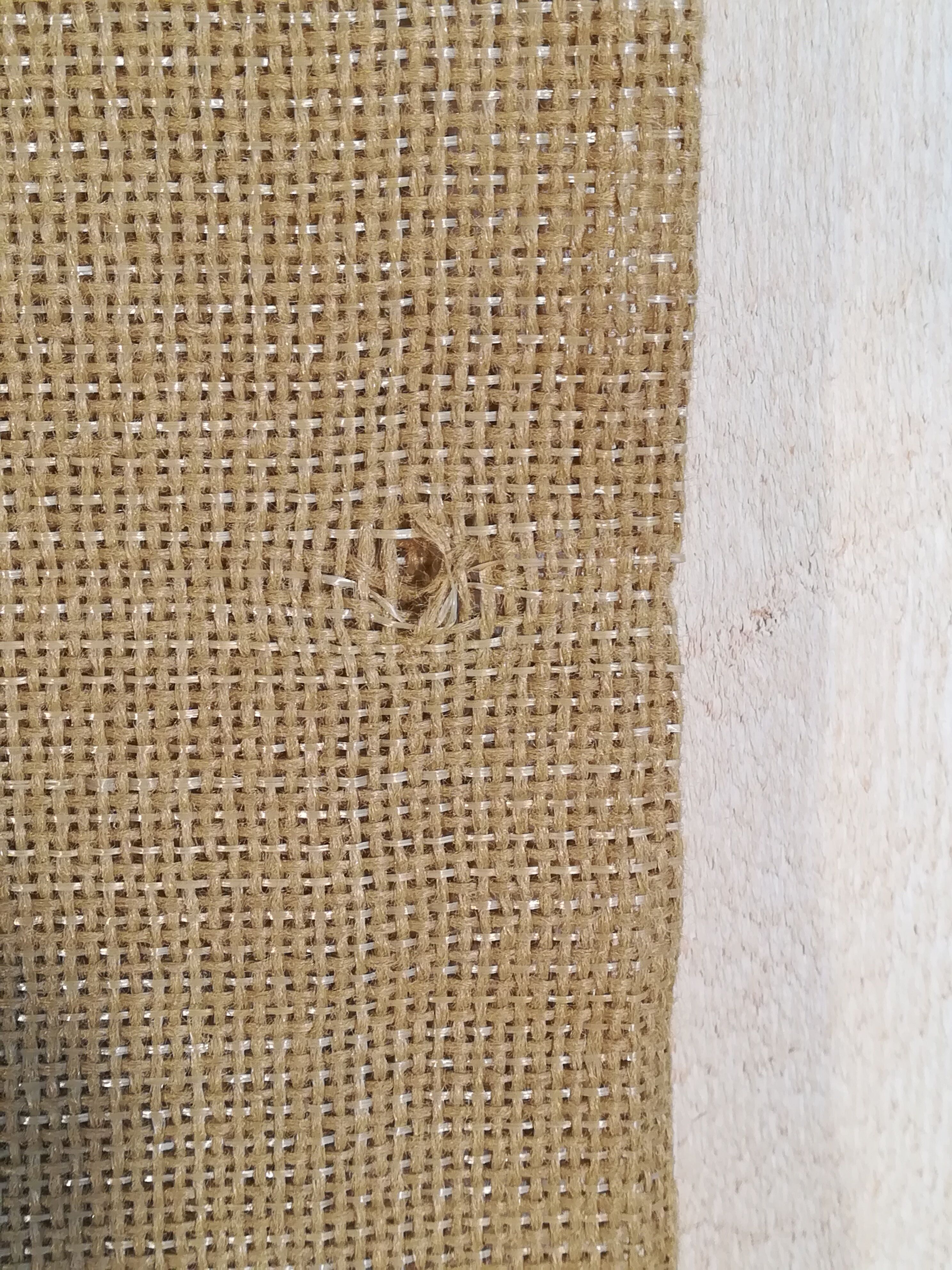 Sac à café "do brasil"  en toile de jute