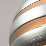 Vintage Italian Aluminum Beehive Pendant Lamp, 80s