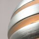 Vintage Italian Aluminum Beehive Pendant Lamp, 80s