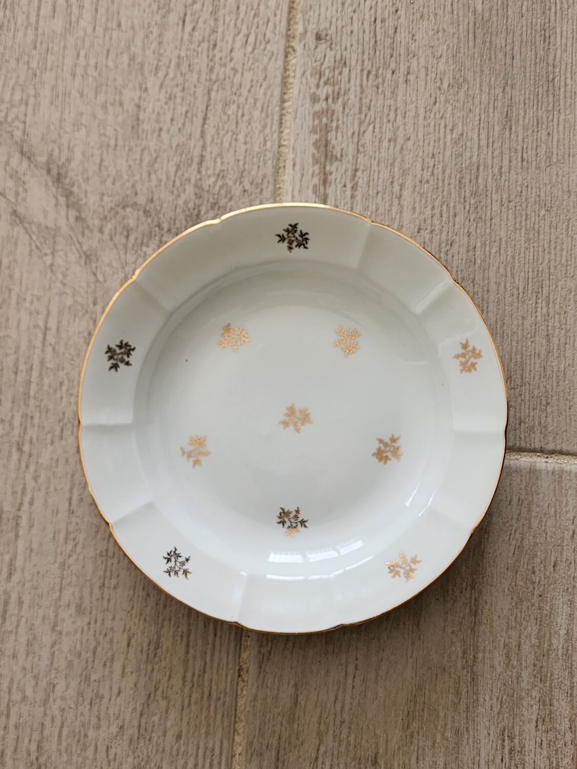 Shallow dish Limoges porcelain