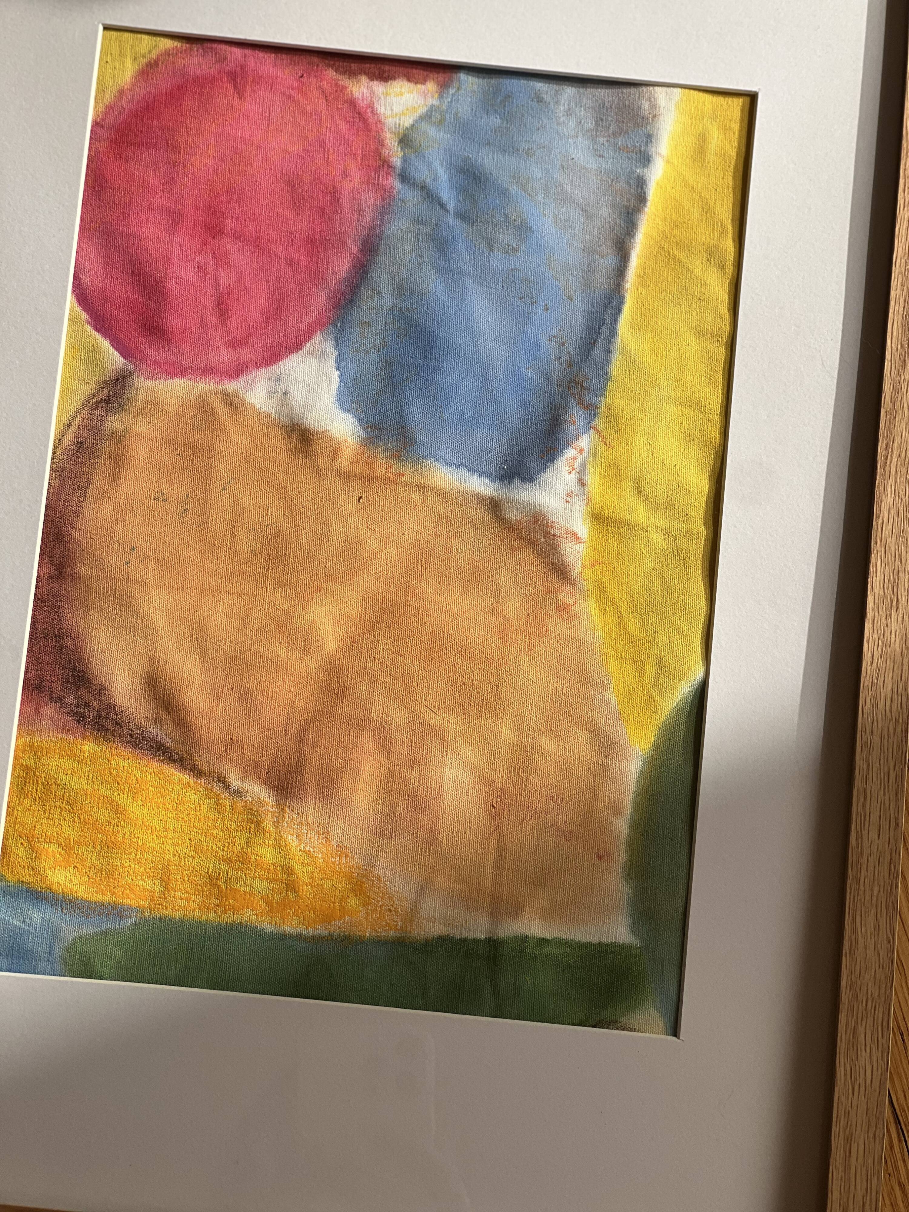 Original painting framed