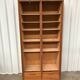 Oak notary curtain cabinet 1950