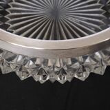 Silver rimmed glass empty pocket