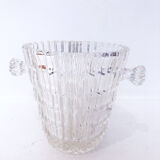 Mini molded glass ice bucket, 1950