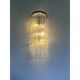Pair of Contemporary Transparent “Tronchi” Wall Sconces
