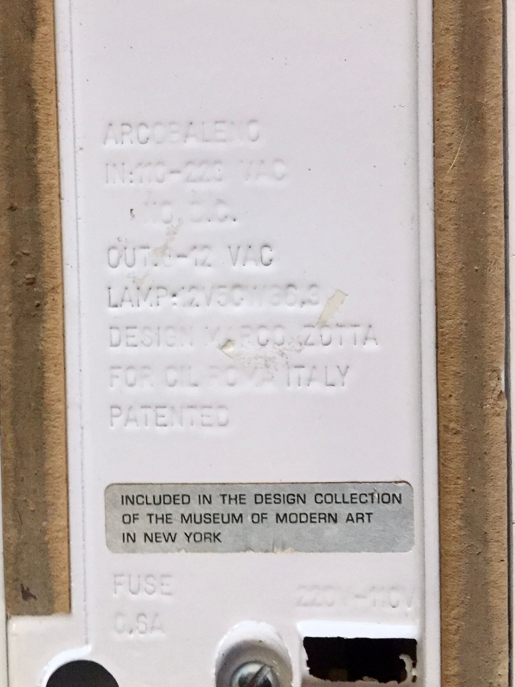 Pair of Arcobaleno lamps