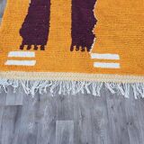 Handmade Berber rug from Oued Zem, size 200 x 300 cm