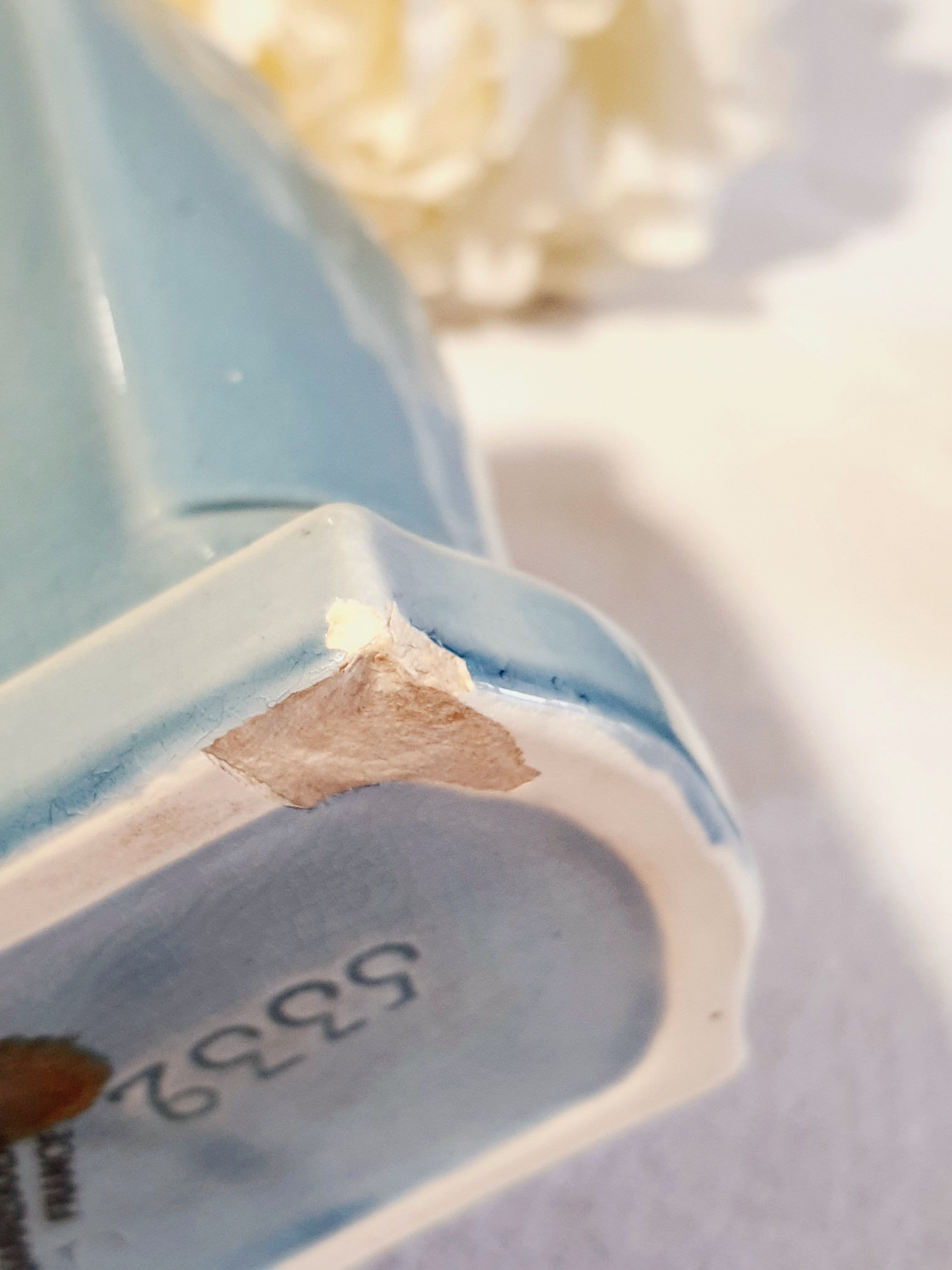 Pair of soliflores boats in dabr Sarreguemines ESDEVE