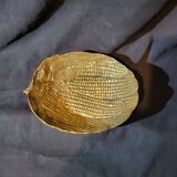 Large void poached glazing with corn decorations