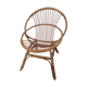 Fauteuil en rotin vintage