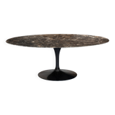 Originele knoll tulip eettafel (198x121cm) emperador glanzend niewstaat!!