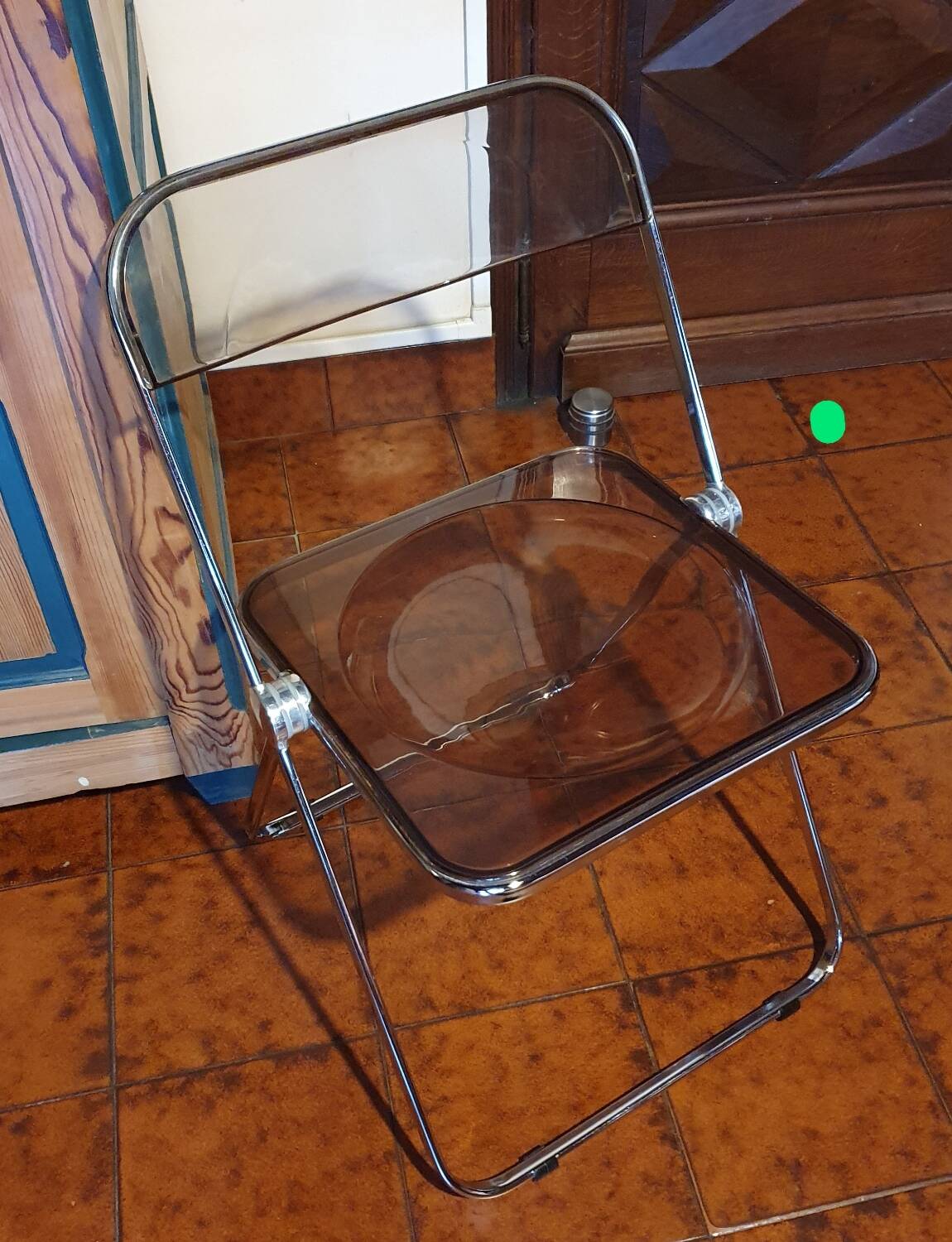 2 Folding chairs by Giancarlo Piretti for Castelli, Italy