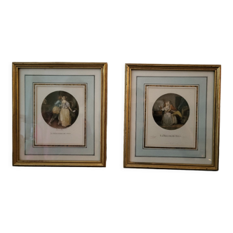 Two eighteenth-century prints