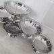 6 dessert bowls by Guy Degrenne in 18/10 stainless steel