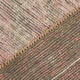 Tapis de couloir vintage doux marron crème 3x10 90x306 cm SK 21941